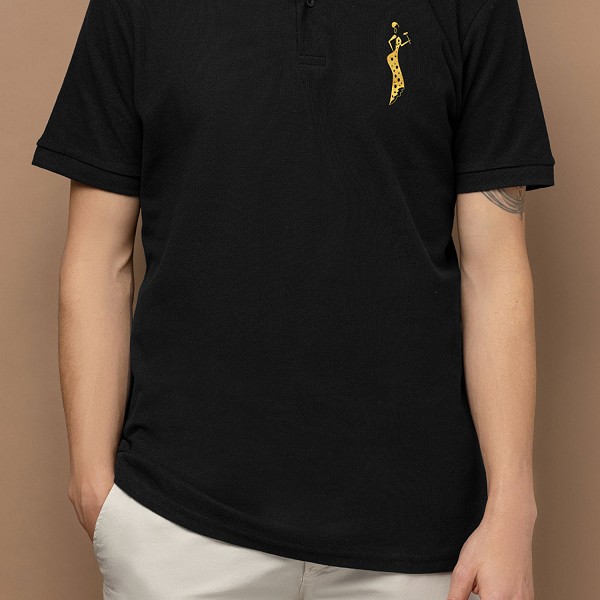 Polo negro Javea Company